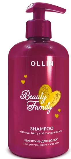 Ollin Beauty Family шампунь для волос укрепляющий