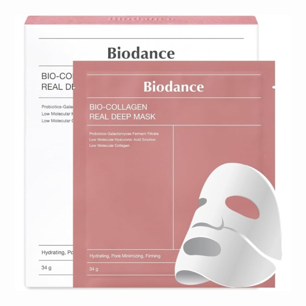 Biodance bio collagen real deep mask 1шт Маска для лица