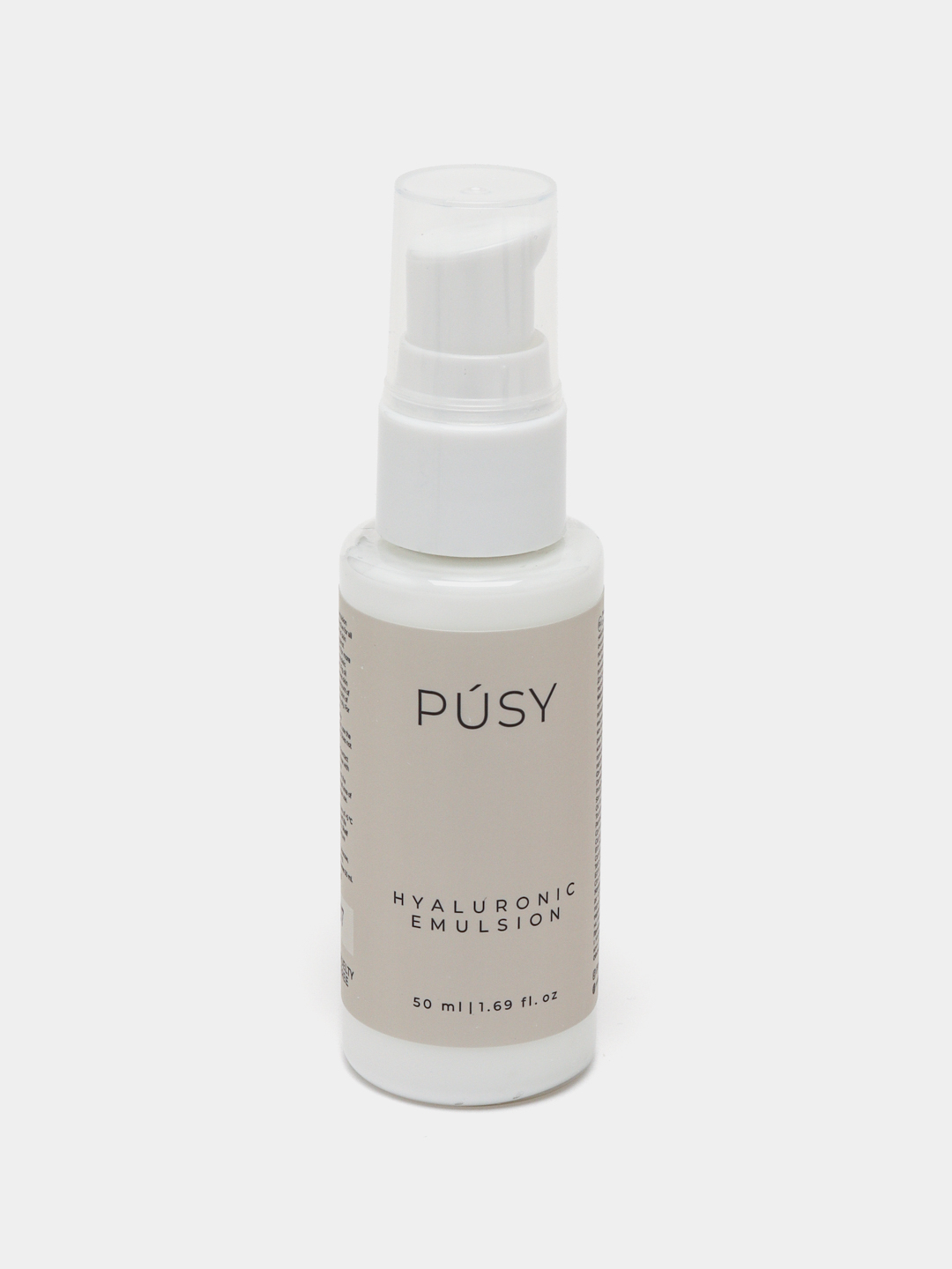 PUSY Hyaluronic emulsion for face “Hyaluronic emulsion