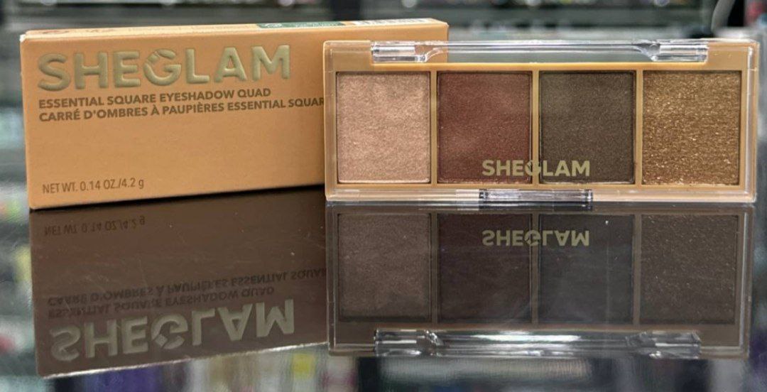 Sheglam Essential Square Eyeshadow Quad тени для век