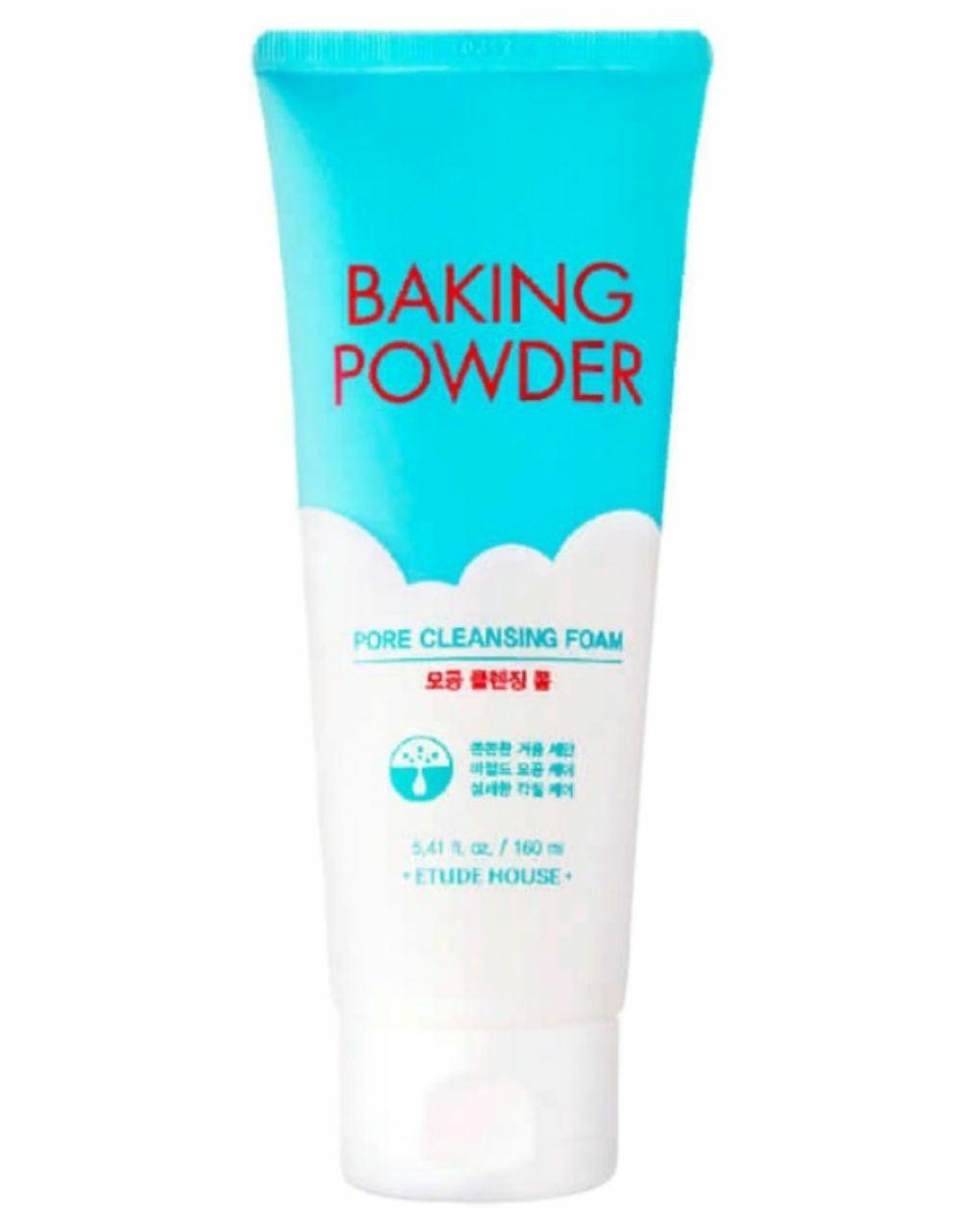 Etude House Baking Powder Pore Cleansing Foam Пенка для умывания тройного действия с эффектом глубокого очищения