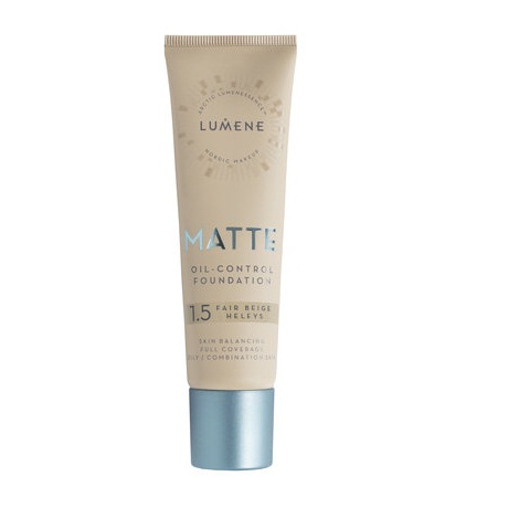 Lumene Matte oil-control Foundation Матирующий тональный крем для жирной и комбинированной кожи