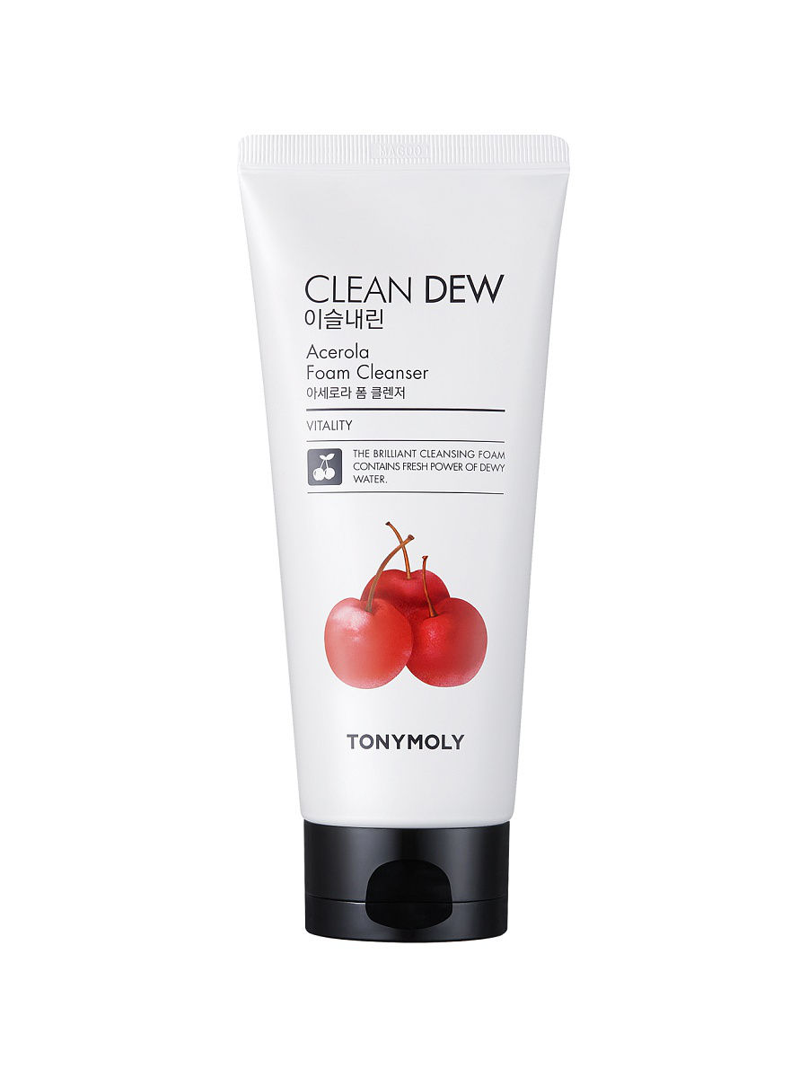 Tony Moly CLEAN DEW (ацерола) Пенка для умывания , 180мл