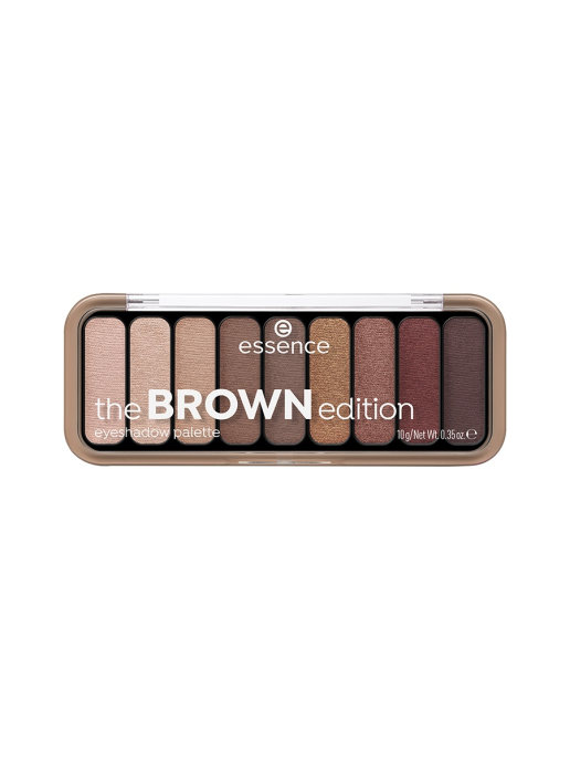 essence. Палетка теней для век the brown edition т.30