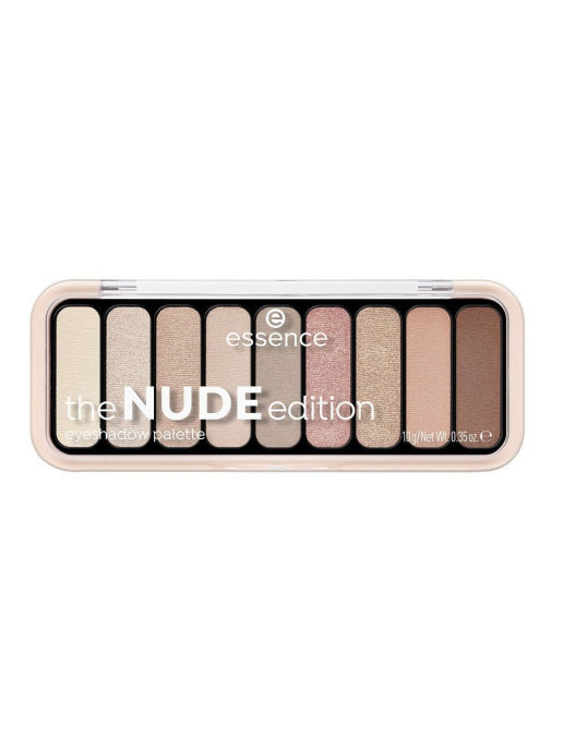 essence. Палетка теней для век the nude edition т.10