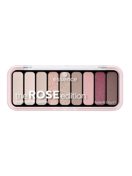 essence. Палетка теней для век the rose edition т.20