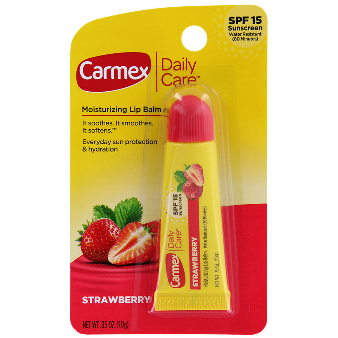 CARMEX Бальзам для губ Carmex в тубе Strawberry